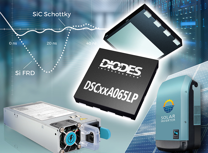 Diodes Inc adds 650V SiC Schottky diodes with low figure-of-merit