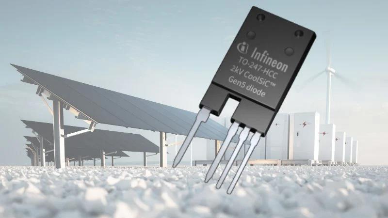 Infineon’s CoolSiC Schottky diode 2000 V G5.